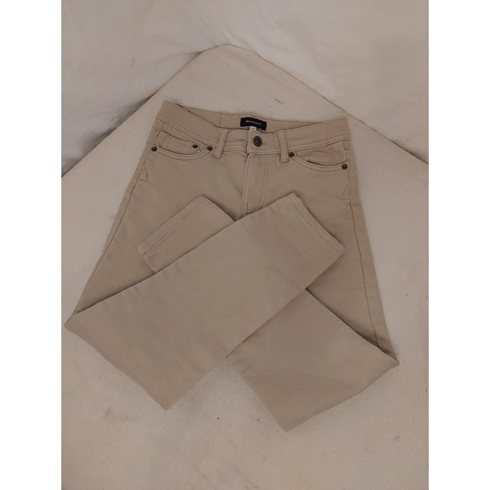 Boys Beige Pant Trousers Adjustable Sz10 By Blumind